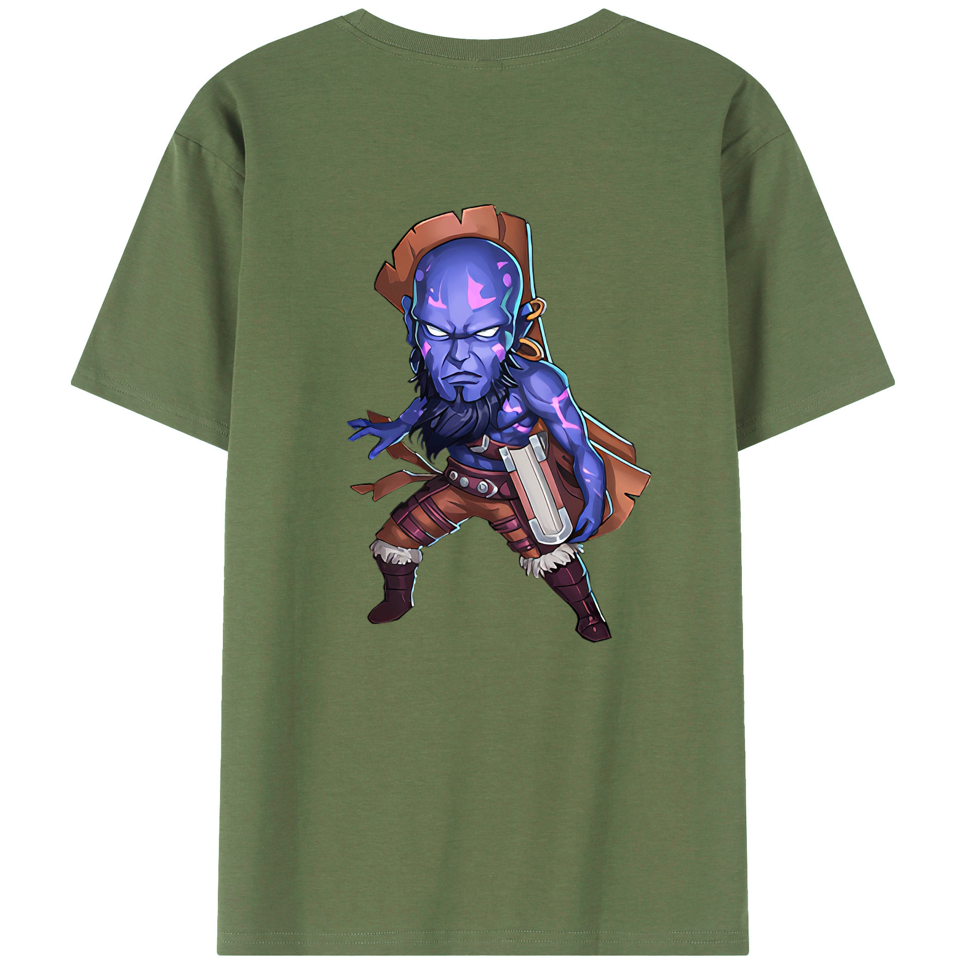 （画像用） リーグ・オブ・レジェンド League of Legends LOL 綿100％ メンズ半袖Tシャツ（バックプリント） 通気性
